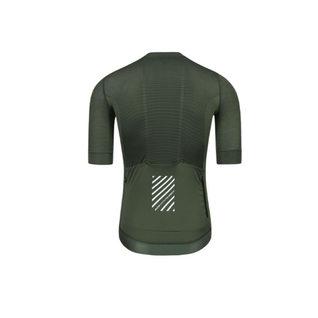 Áo đạp xe Monton ngắn tay Traveler Max - Xanh rêu