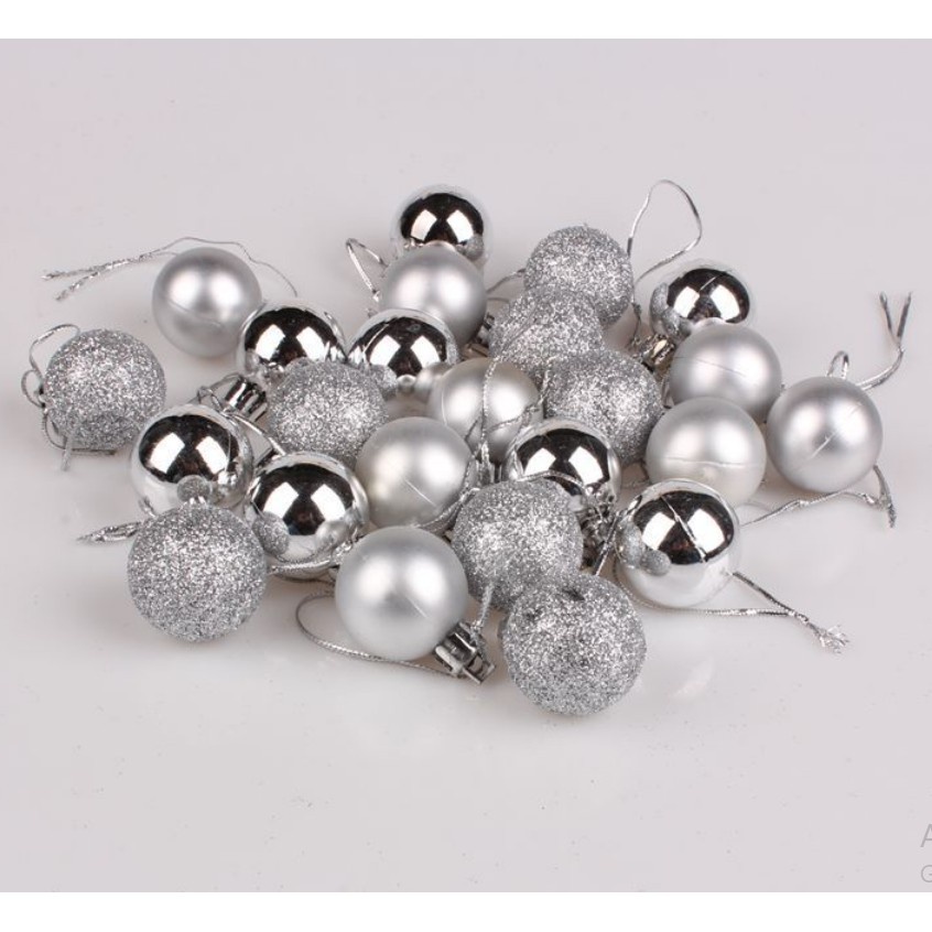 Quả Châu 3cm Trang Trí Cây Thông Noel