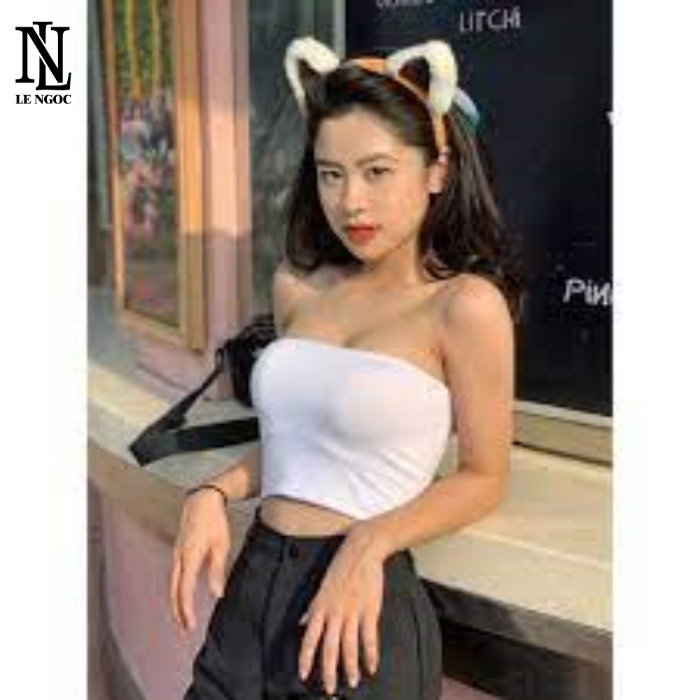 Áo ống thun dệt lửng chất vải mịn mát- 1023 | BigBuy360 - bigbuy360.vn