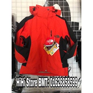 [Giá hủy diệt] áo 2 lớp the north face đỏ cam