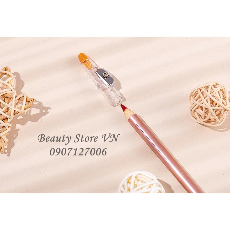 [FREESHIP💋] Bút Chì Kẻ Viền Môi Kèm Đồ Chuốt Lâu Trôi | BigBuy360 - bigbuy360.vn