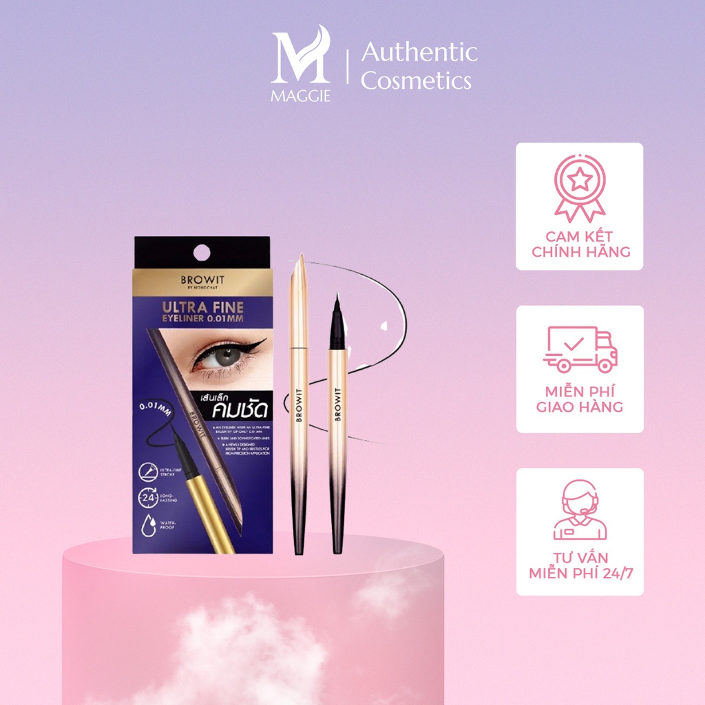 Kẻ mắt Nongchat bền màu lâu trôi