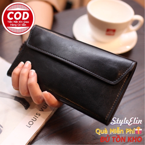Ví da phong cách Hàn Quốc cho nữ
