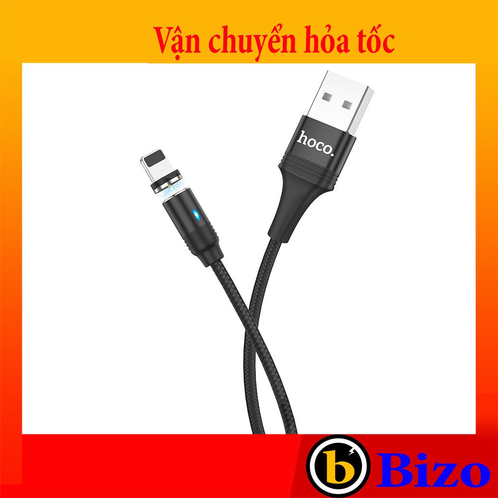 ✅SẠC NAM CHÂM✅ DÂY SẠC HOCO U76 ĐẦU DÀI 1,2M,cáp sạc nhanh nam châm hít cực chắc cho ip