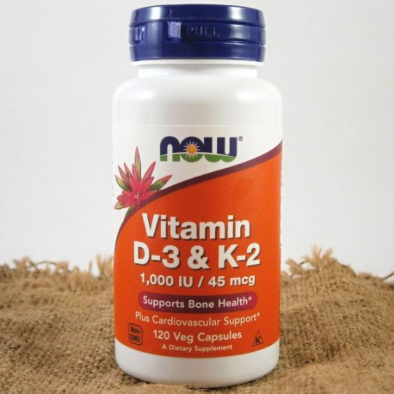 VITAMIN D3K2 HỖ TRỢ TĂNG ĐỀ KHÁNG VÀ SỨC KHOẺ XƯƠNG KHỚP