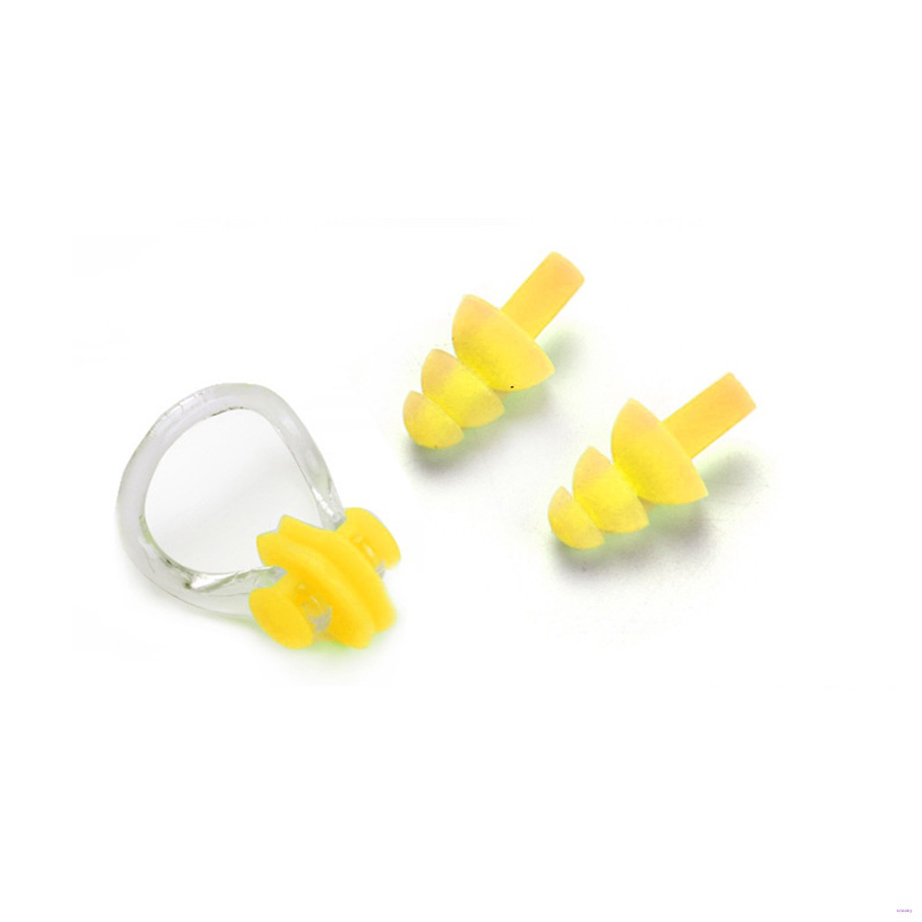 Kẹp Mũi Và Bịt Tai Bằng Silicon Khi Bơi Lội