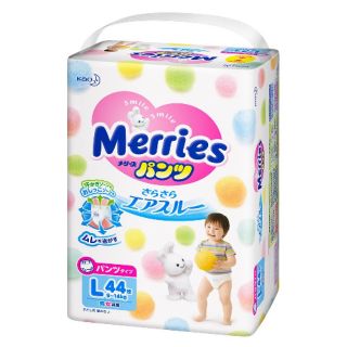 Bỉm tã quần merries hàng nội địa nhật size l44+6 và xl38+6