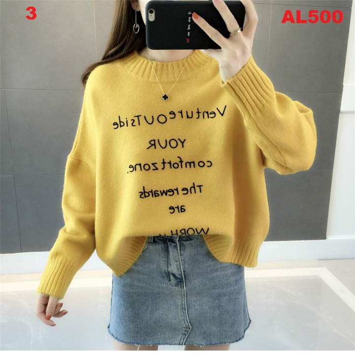 Áo Len Hoạ Tiết Cực Đẹp - AL500