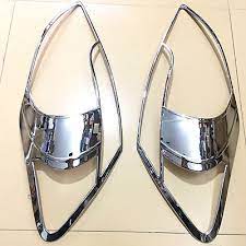 Ốp viền đèn Pha /Hậu xe Toyota Vios 2008-2013 mẫu mạ crom