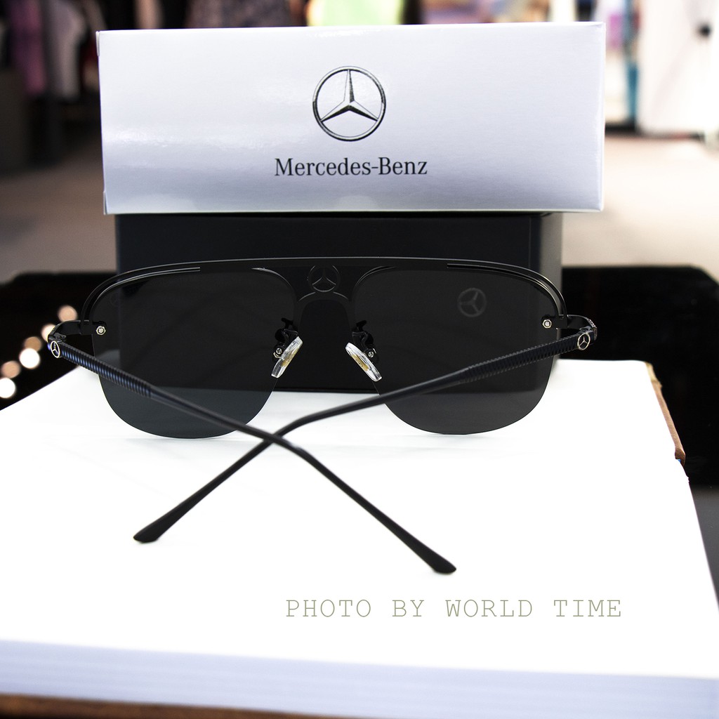 Kính mát nam cao cấp Benz04 full box, bảo hành 12 tháng, tròng Polarized cường lực,chống chói