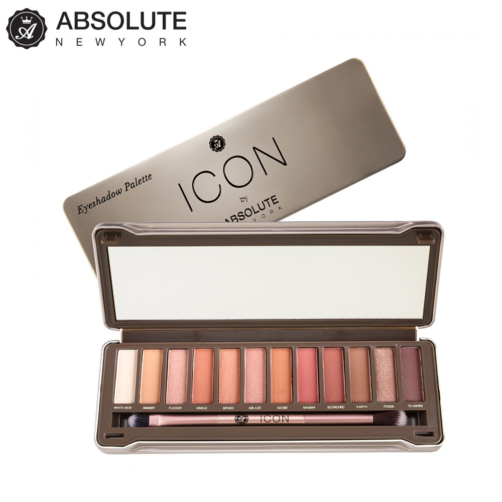 Phấn mắt 12 màu Absolute Newyork Icon Palette AIEP