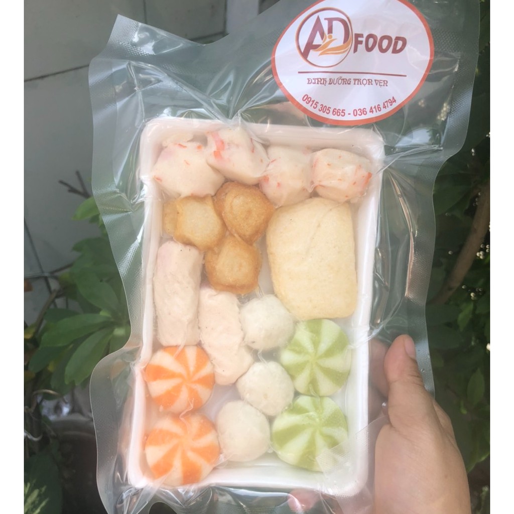 Khay xiên que thả lẩu thập cẩm