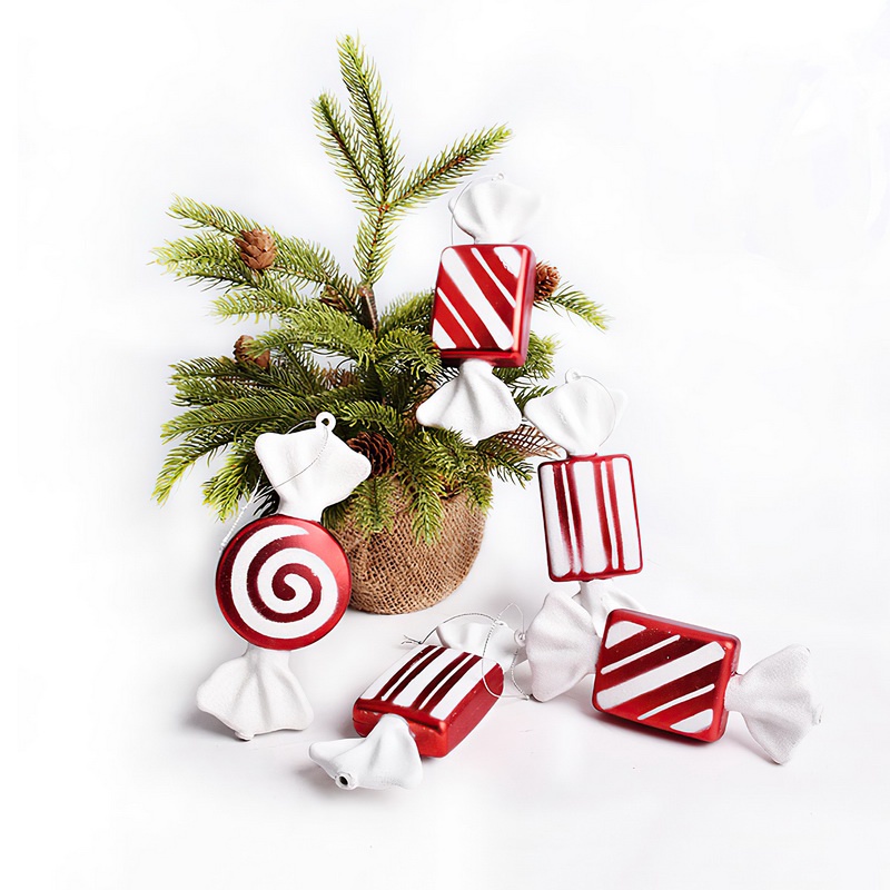 Viên Kẹo Hình Ông Già Noel Trang Trí Cây Thông Giáng Sinh