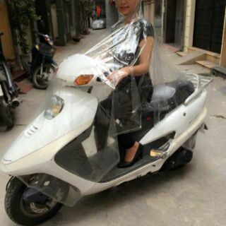 Áo mưa trong suốt