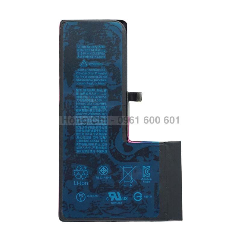 Pin điện thoại XS iPXs 2658mAh Zin