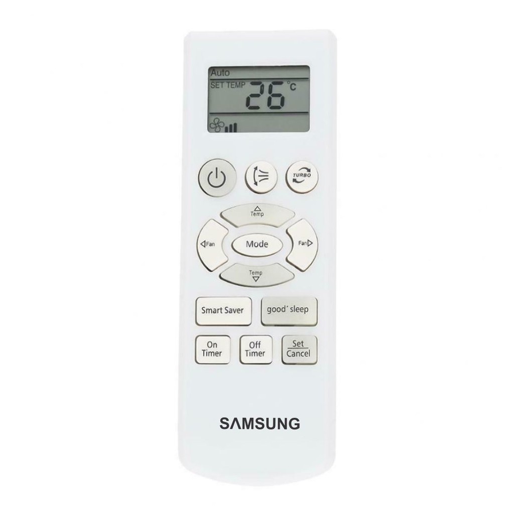 Điều khiển điều hoà Samsung (Trắng nhỏ mới)