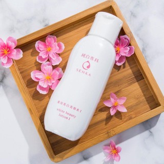 Nước dưỡng làm mềm và trắng da Senka White Beauty Lotion I 200ml