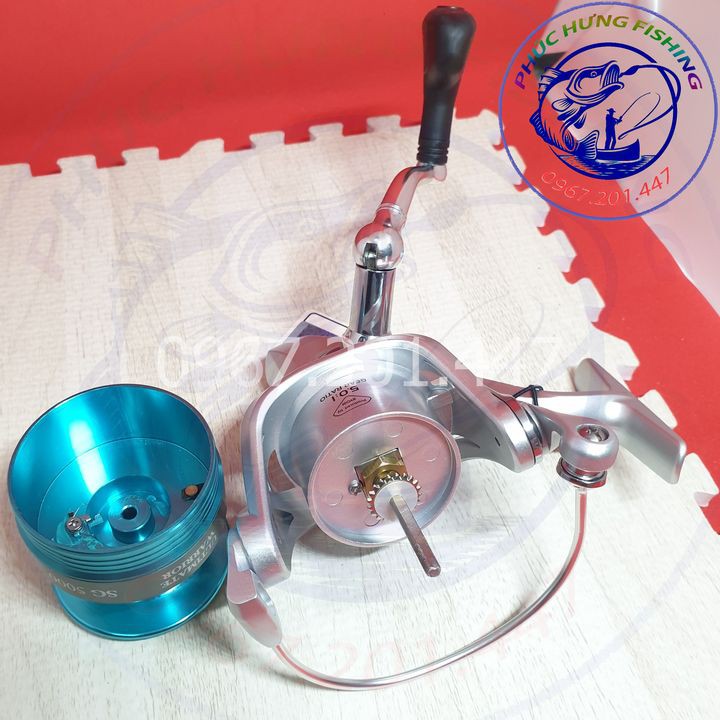 Máy Câu Ryobi Xanh Trắng SG 5000 Hàng cao cấp sản xuất theo tiêu chuẩn Nhật Bản