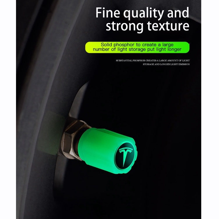 Bộ 4 Nắp Van Xe Hơi Bằng Cao Su Chống Thấm Nước Cho VinFast Honda Toyota Mercedes Benz BMW Volvo