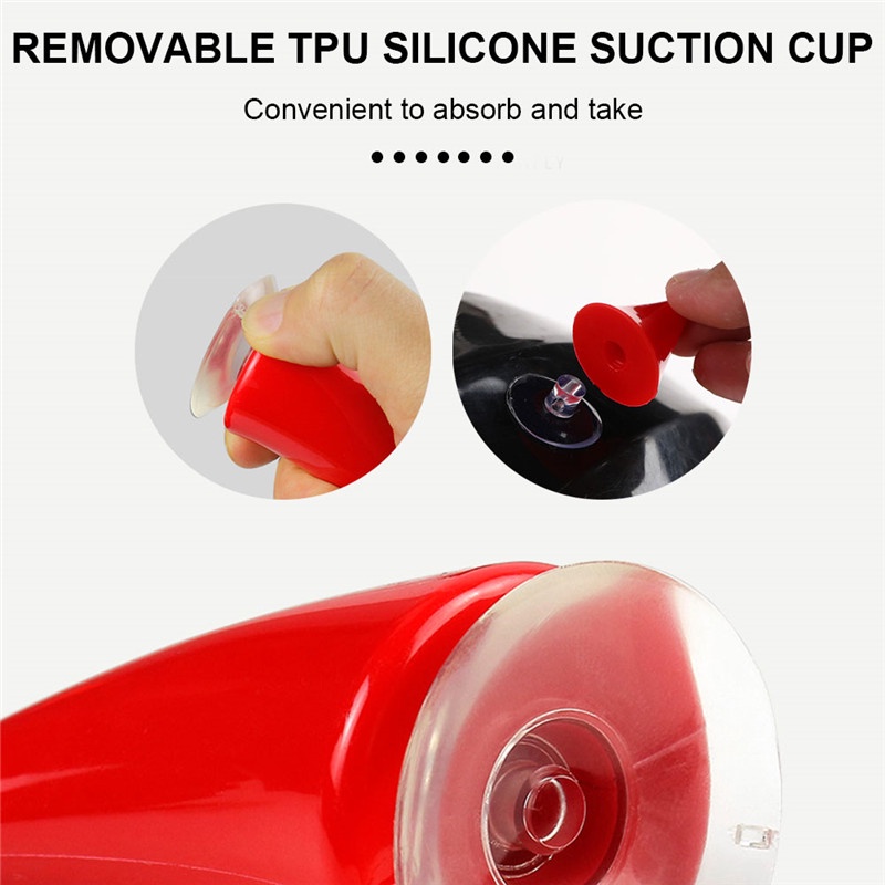 Bộ 2 Sừng Cao Su Mềm Mại Gắn Mũ Bảo Hiểm Trang Trí Độc Đáo