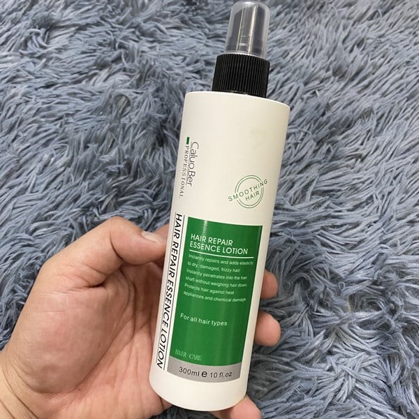 Xịt dưỡng đạm phục hồi tóc hư tổn Caluo.Ber Hair Repair Essence Lotion 300ml *NEW*