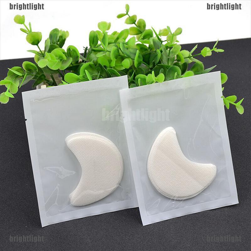 [Bright] 20 Pcs Eye Shadow Shields Patches Eyelash Pad Under Eye Stickers Makeup Supplies [Light]