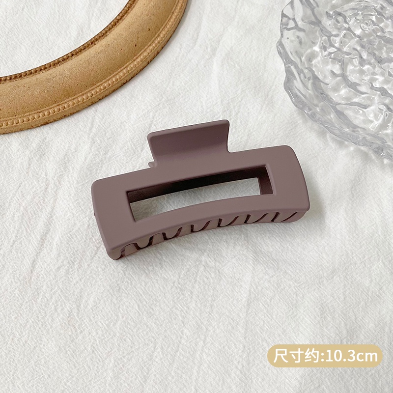 Kẹp tóc hình cá mập bằng Acrylic cỡ lớn phong cách Hàn Quốc mới