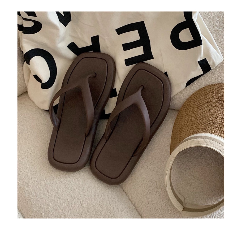 Dép kẹp nữ mũi vuông siêu bền - US366