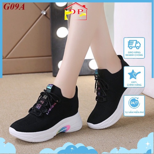 Giày thể thao sneaker cao cấp tôn dáng độn đế nâng chiều cao siêu đẹp phong cách thời thượng hợp thời trang G09A