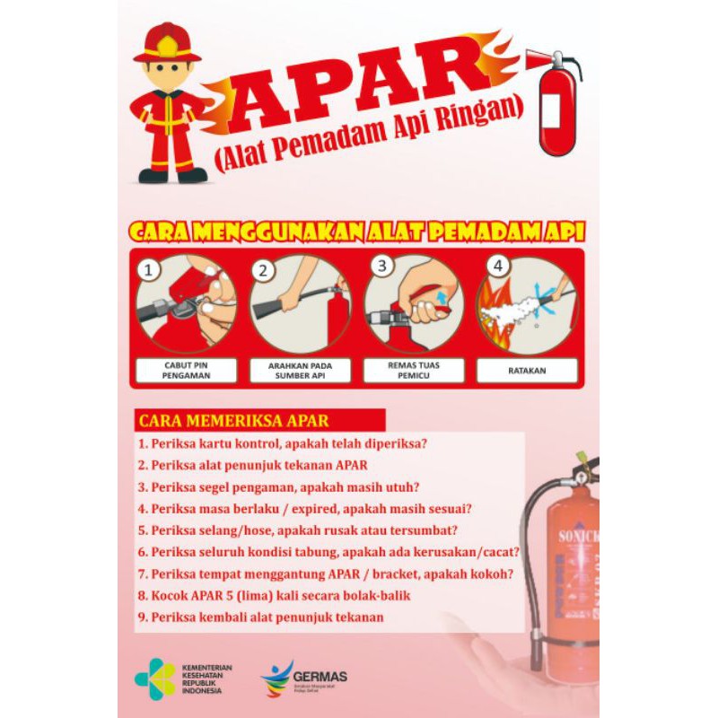 Poster Hình Bình Chữa Cháy Độc Đáo