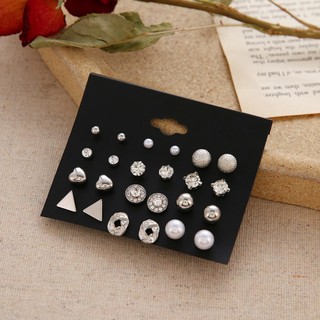 SET 12 ĐÔI BÔNG TAI - NGỌC STORE