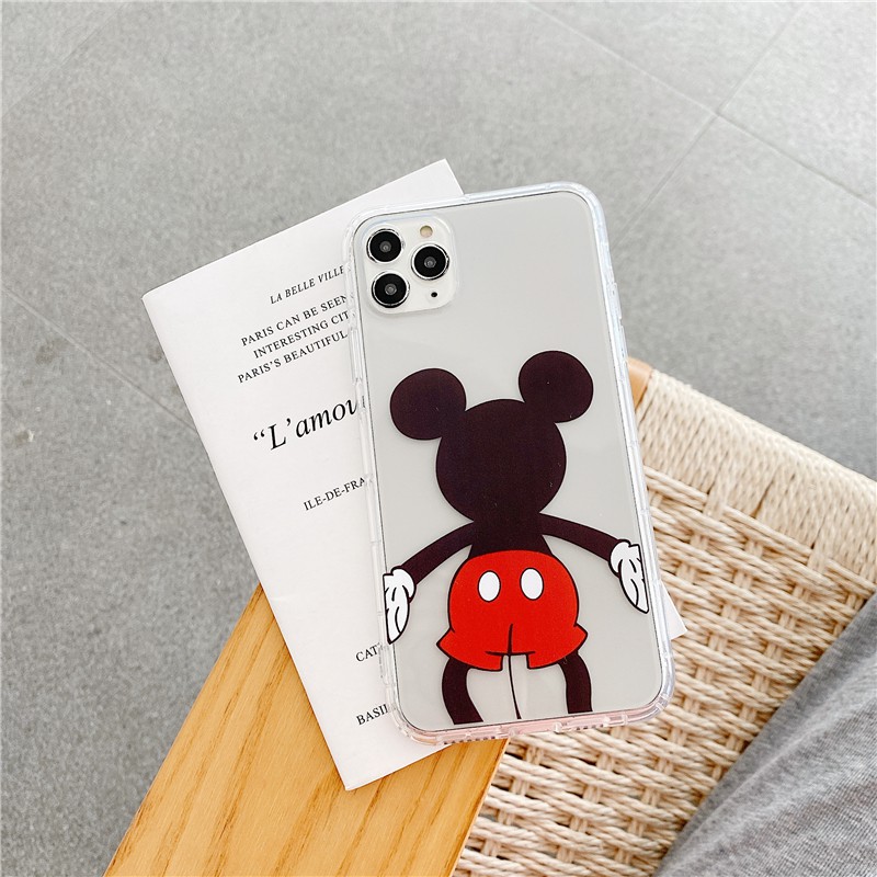 Ốp Lưng Trong Suốt In Hình Chuột Mickey Cho Iphone 12 Mini 12 Pro Max 11 Pro Max Xs Max X Xr 6 6s 7 8 Plus Samsung A70 A50 A71 A51 A20 A30 A21S