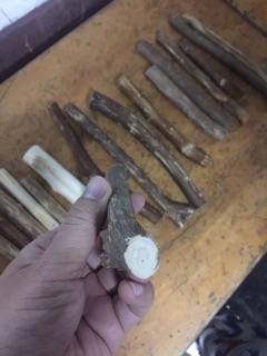 Cành gỗ tự nhiên làm chân Cú 🦉Macrame