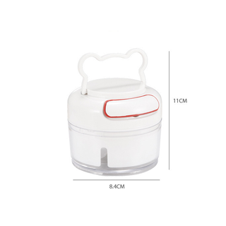 Mini Manual Garlic Crusher /Multifunction Hand Pull Food Chopper/ Vegetable Fruit Twist Shredder