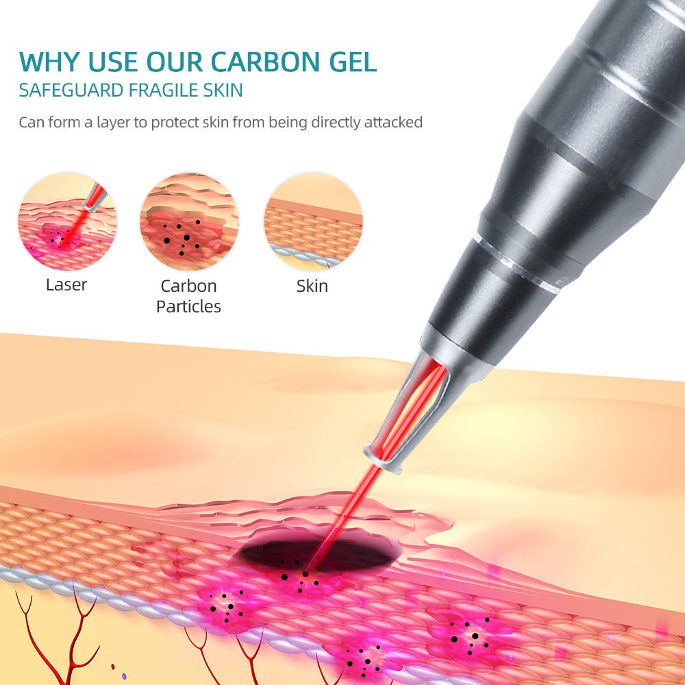 Gel carbon laser ForeverLily mềm mại làm trắng da chăm sóc da mặt