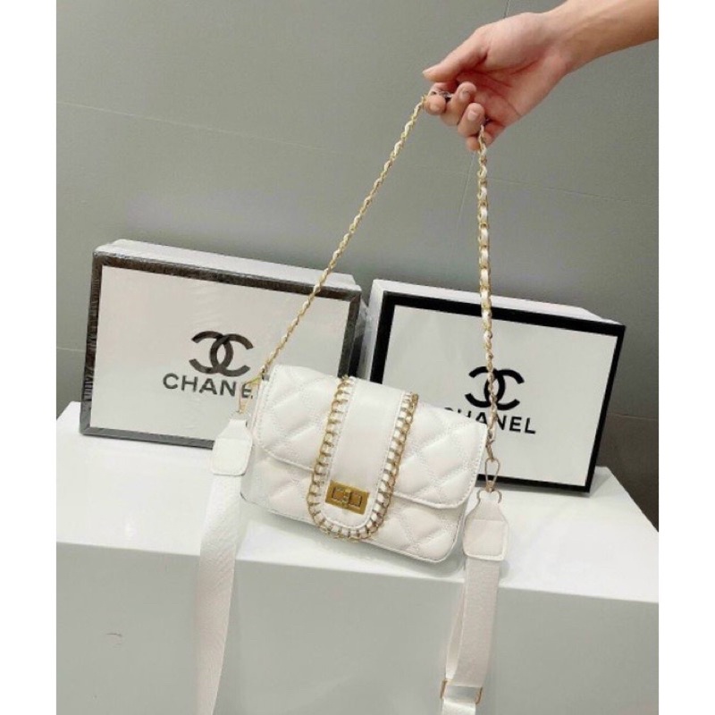 Túi Xách Nữ Trần Trám, Túi Nữ Đeo Chéo Viền Xích Thời Trang