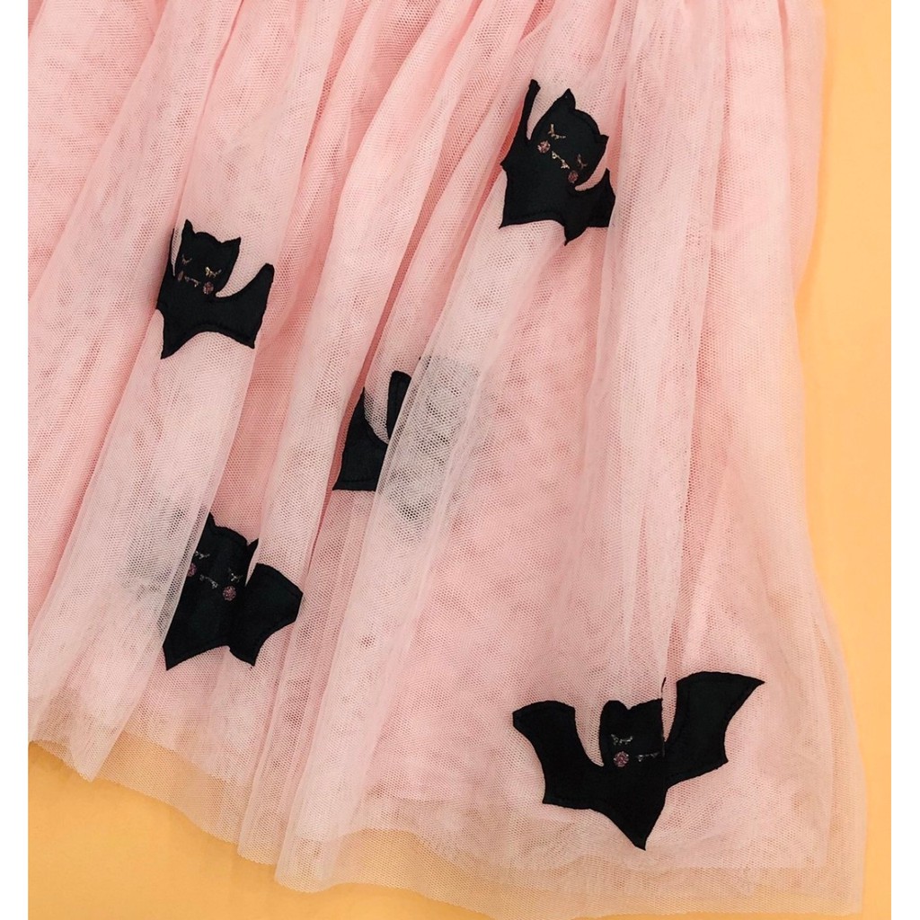 Đầm bé gái HM voan lưới hồng