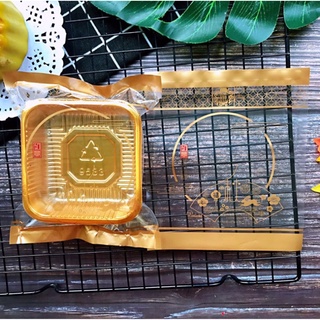 Túi đựng bánh trung thu trăng vàng hai mặt 75-150g