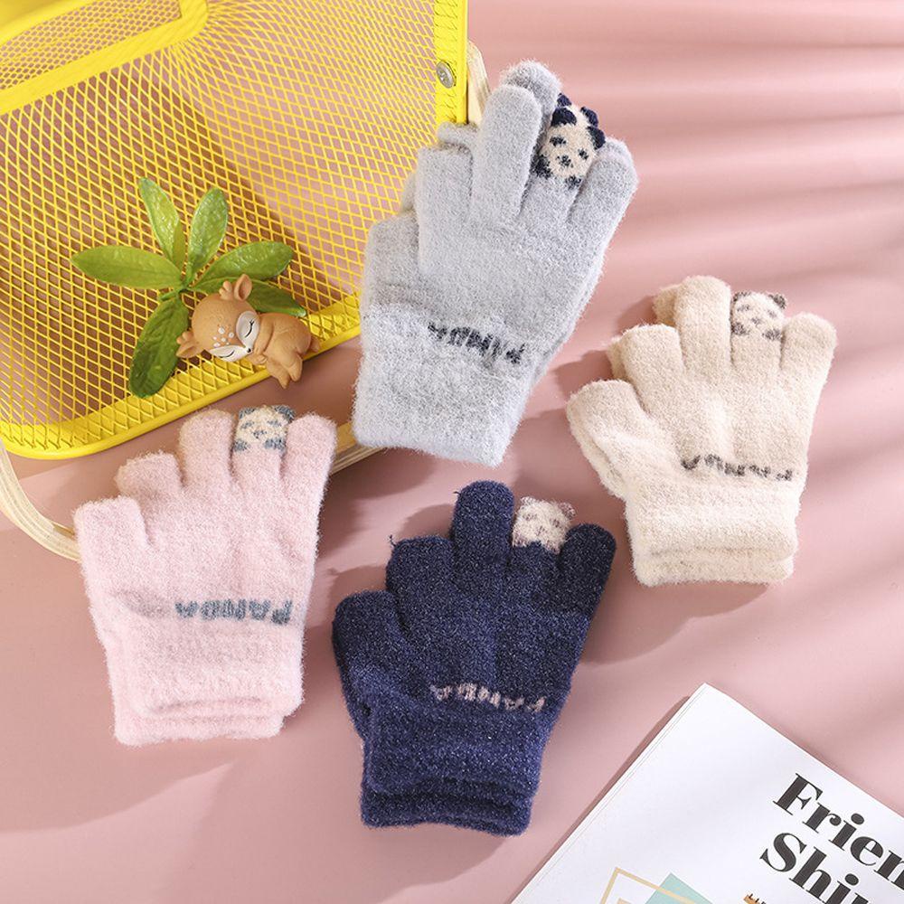 IVORY Găng Tay Lái Xe Năm Ngón Thời Trang Mùa Đông Cho Nữ