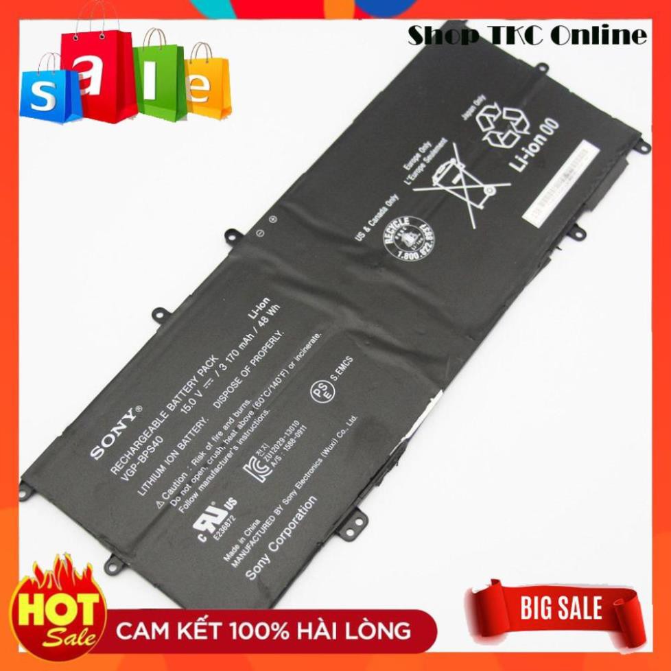 🎁 Pin laptop Sony Vaio Flip SVF 15A SVF15N17CXB 14A SVF14NA1UL VGP-BPS40