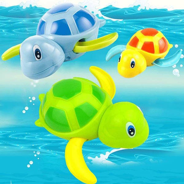 Bộ 6 con thú đồ chơi bồn tắm thú biết bơi cho bé T1052 - Loại to