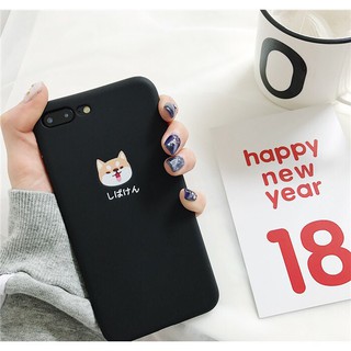 ốp chó cogi đỏ và đen cho iphone ( bán kèm dây giá rẻ )