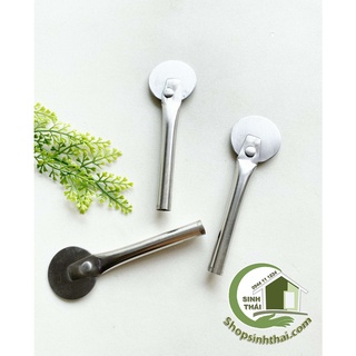 Cây cạo gió bằng inox hình đồng xu tròn, có cán cầm