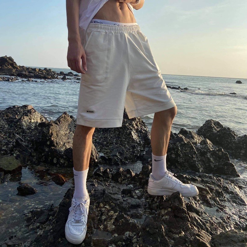 [Mã SKAMA06 giảm 8% TỐI ĐA 50K đơn250K] Quần short chỉ ngược 4 màu - M4.Studio | BigBuy360 - bigbuy360.vn