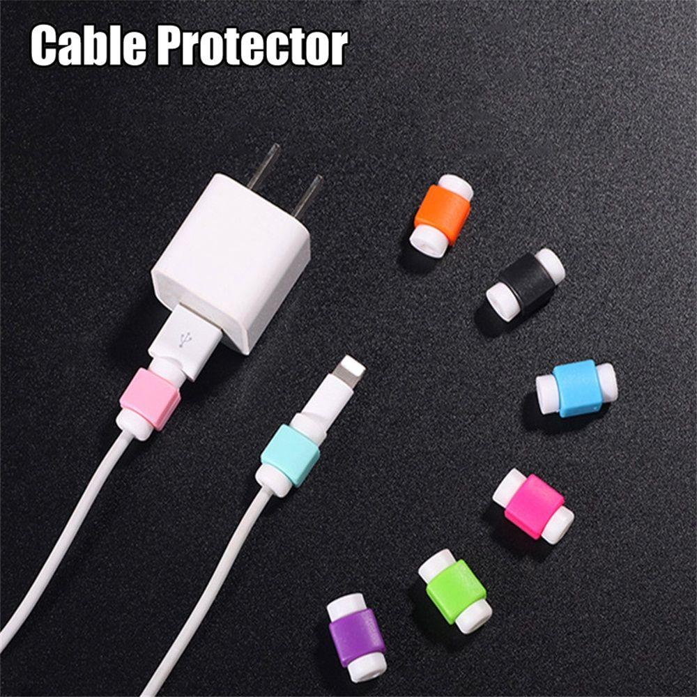 BTLIMER Set 10 / 20 Vỏ Bọc Bảo Vệ Dây Cáp Sạc USB Nhiều Màu Tiện Dụng