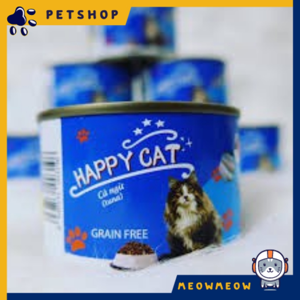 Pate cho mèo Happy Cat | Lon 160Gr | Thức ăn dinh dưỡng cho mèo.