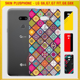 Dán Skin cho LG G6, G7, G7 Fit, G7 Plus, G8 thinQ, G8x in phối màu