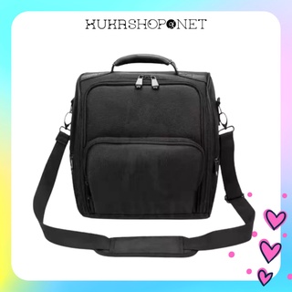  Cốp vải mini   hộp đựng đồ trang điểm  makeup có dây đeo tiện lợi kèm 3 túi trong cao cấp loại 1 