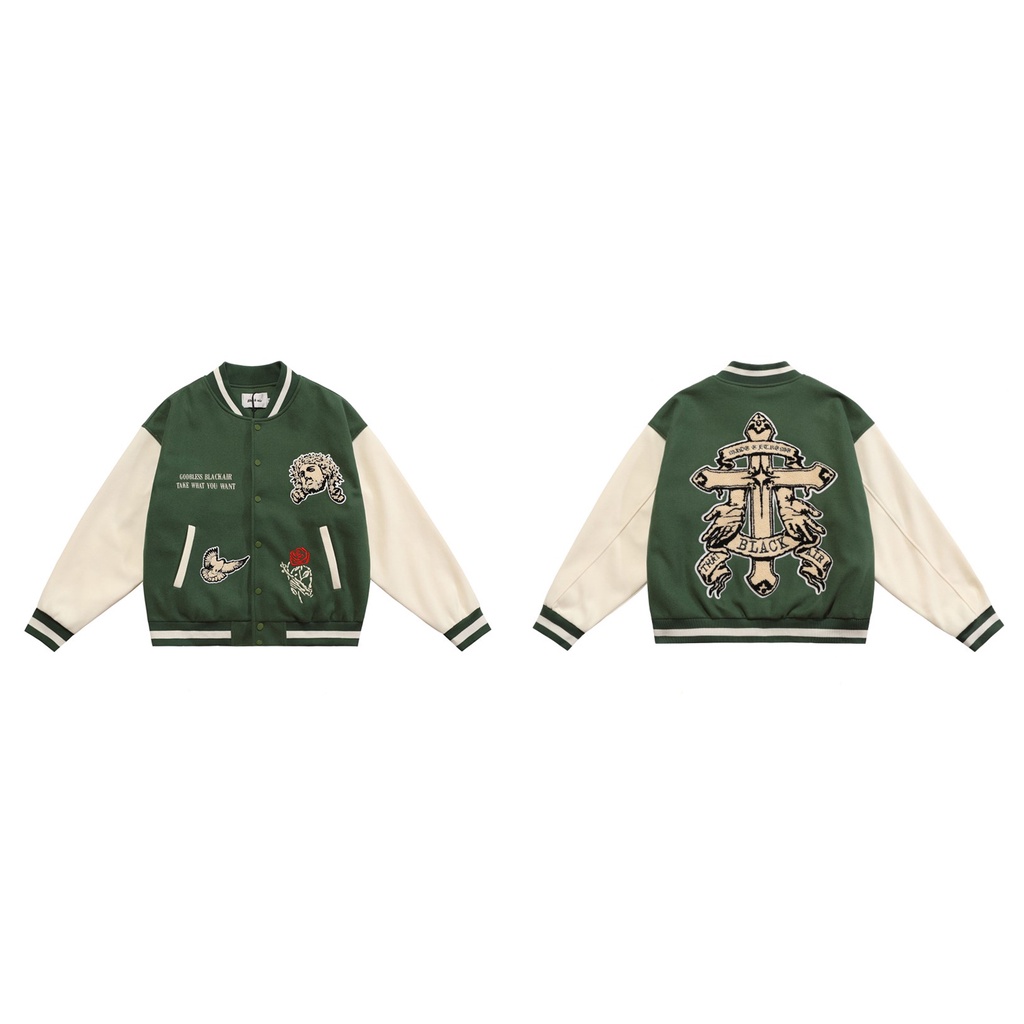 Áo khoác Made Extreme 'Take What You Want' Varsity Jacket