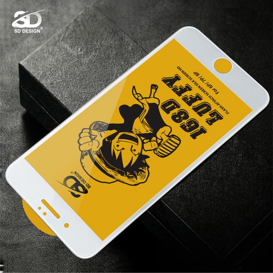 Kính cường lực iphone 168D Luffy full màn 6/6plus/6s/6splus/7/7plus/8/8plus/x/xs/11/12/13/14/pro/max/promax/plus/shin